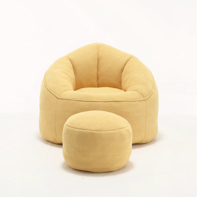 Bean Bag Chair With Footrest