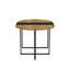Ensemble de table de salle à manger 7 pièces ovale, grain de bois fixe et plateau en triamine noire avec 6 chaises en cuir de polyuréthane pour petits espaces, appartement, salle à manger-1043430977