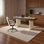 Pake Solid Wood Rectangle Computer Desk
