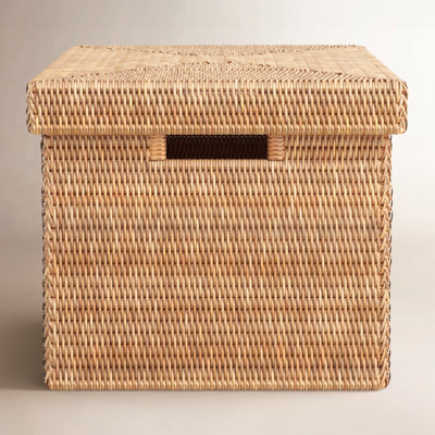 Handmade Rattan Storage Basket