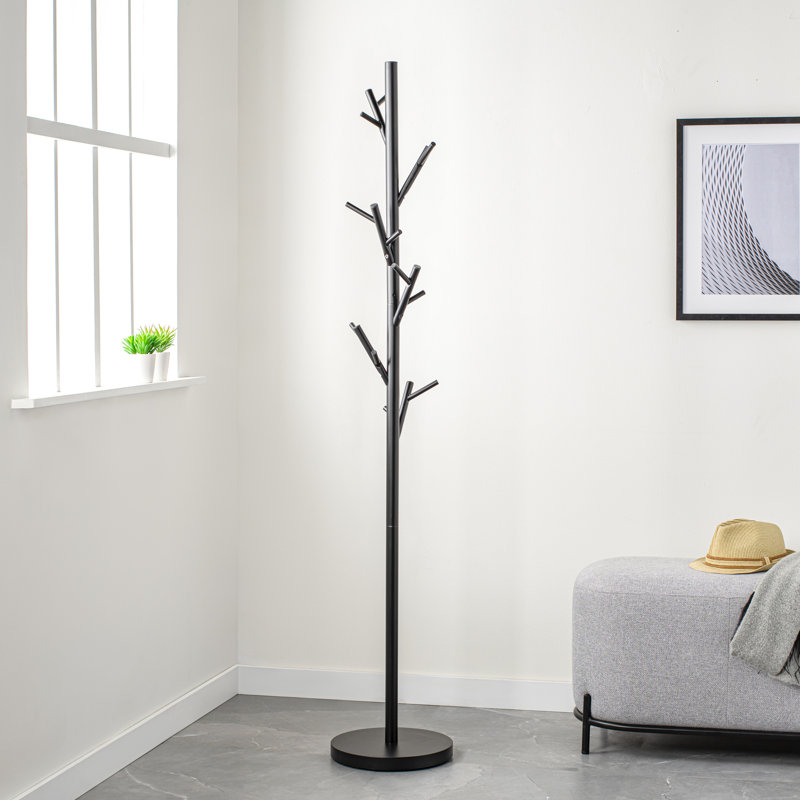 Sydney Steel Freestanding 18 - Hook Coat Rack
