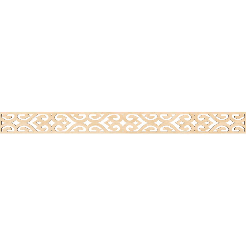 Moulure de chantournage Keene, H 4 po x l 46,375 po x P 0,25 po, Bouleau