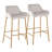 Cassiopeia Fixed-Height Bar & Counter Stool with Metal Legs-1108753522-1108753521-1108753524