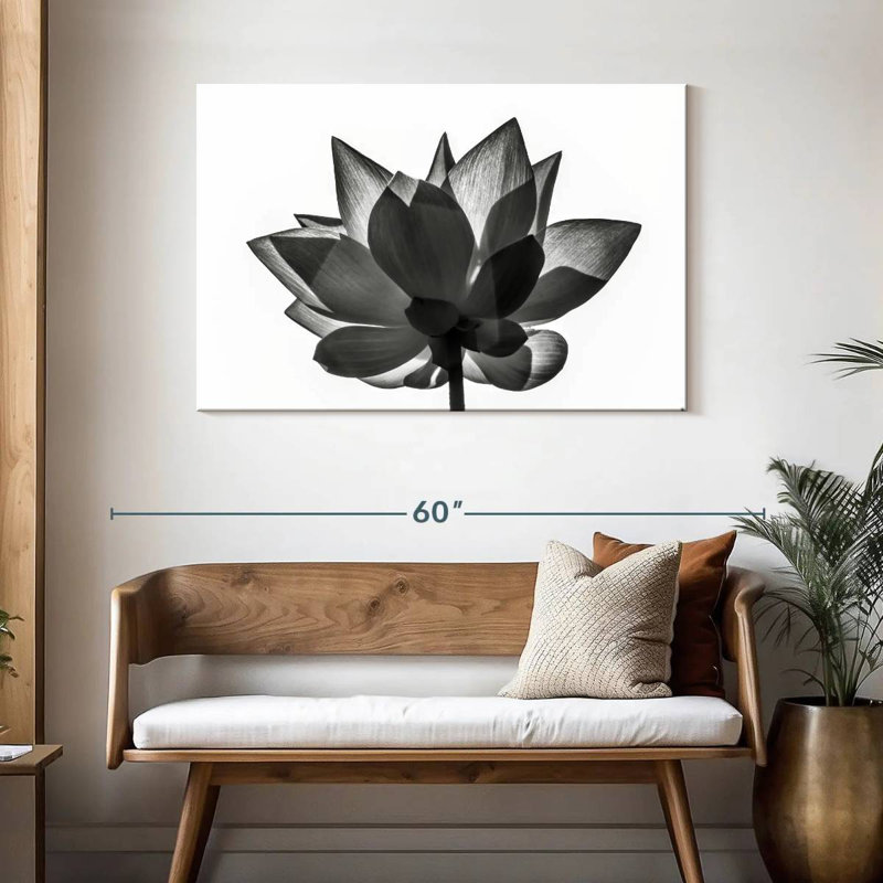Harnek simple lotus, H 30 po x l 45 po