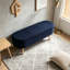 Banc de rangement avec repose-pieds ovale-892465274