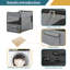 Collapsible Soft-Sided Crate with 1 Door-12749992-12749993