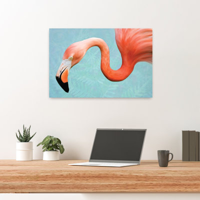 Bend In The Breeze, oiseau réaliste, nature, art tropical