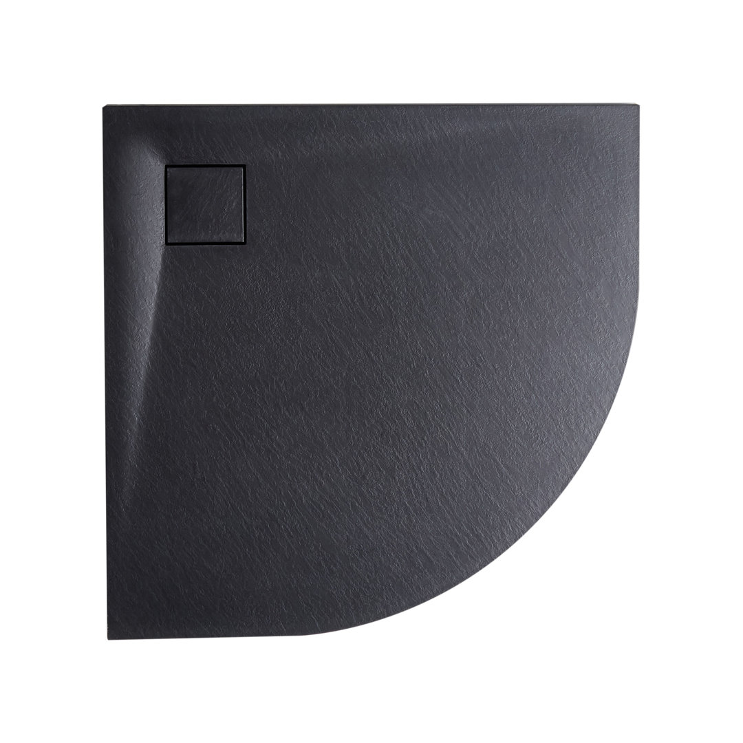 PARON Shower Tray Grey 90 x 90 x 3 cm