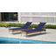72‘’ L  Outdoor Chaise Lounge Seat / Back Cushion-2100710509-2100710508