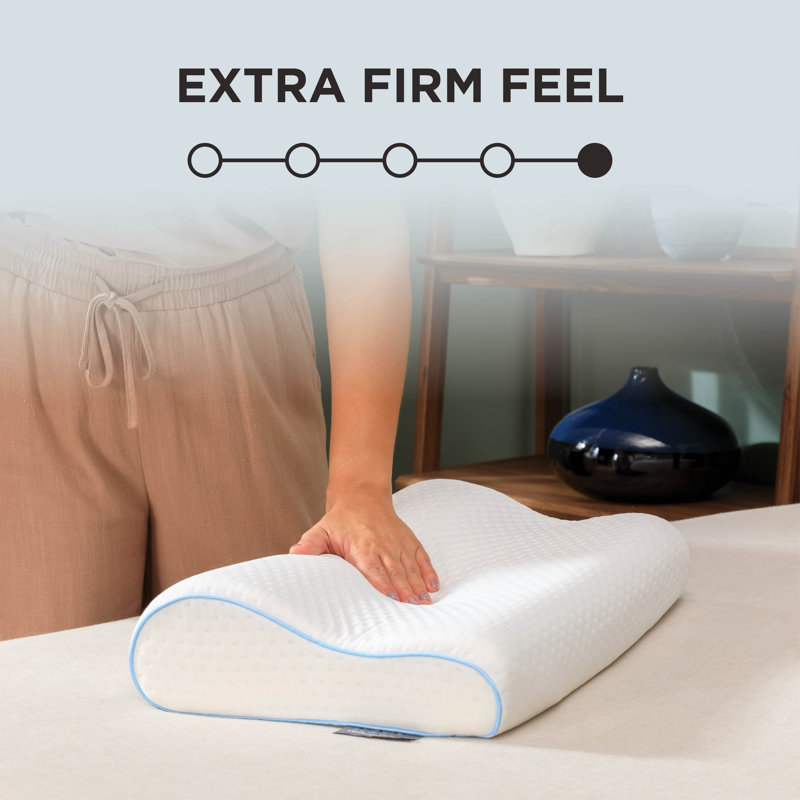 TEMPUR-Neck™ + Cooling Extra Firm Pillow, 2 Pack, High Profile