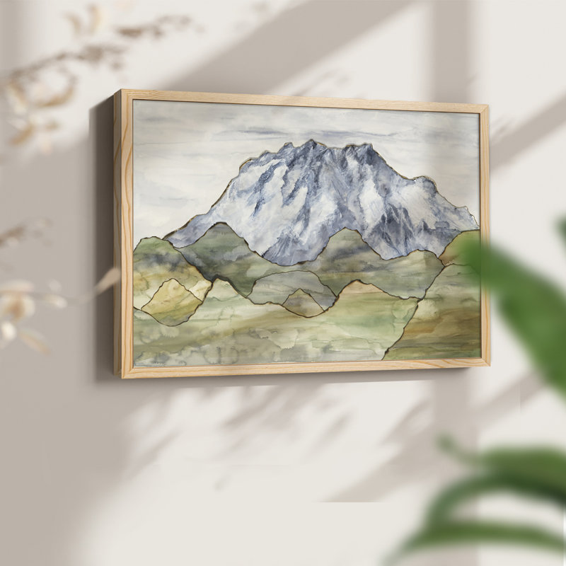 Mother of Waters -Framed Print - Restickable, H 8 po x l 10 po, Naturel