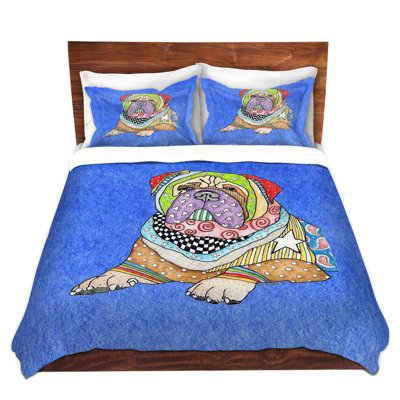  Ensemble de housse de couette Marley Ungaro Bull Mastiff Dog