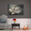 Plantes, fleurs, magnolia, art mural