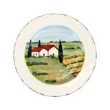 Terra Toscana Handmade Earthenware Salad/Dessert Plate
