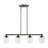Dhaniyal 4 - Light Steel Dimmable Kitchen Island Square / Rectangle Chandelier-680799617