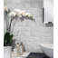 1.6 x 1.9 Marble Basketweave Mosaic Tile-58255615