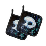 Caroline's Treasures Martin Welch New Artwork Polyester Potholder Set