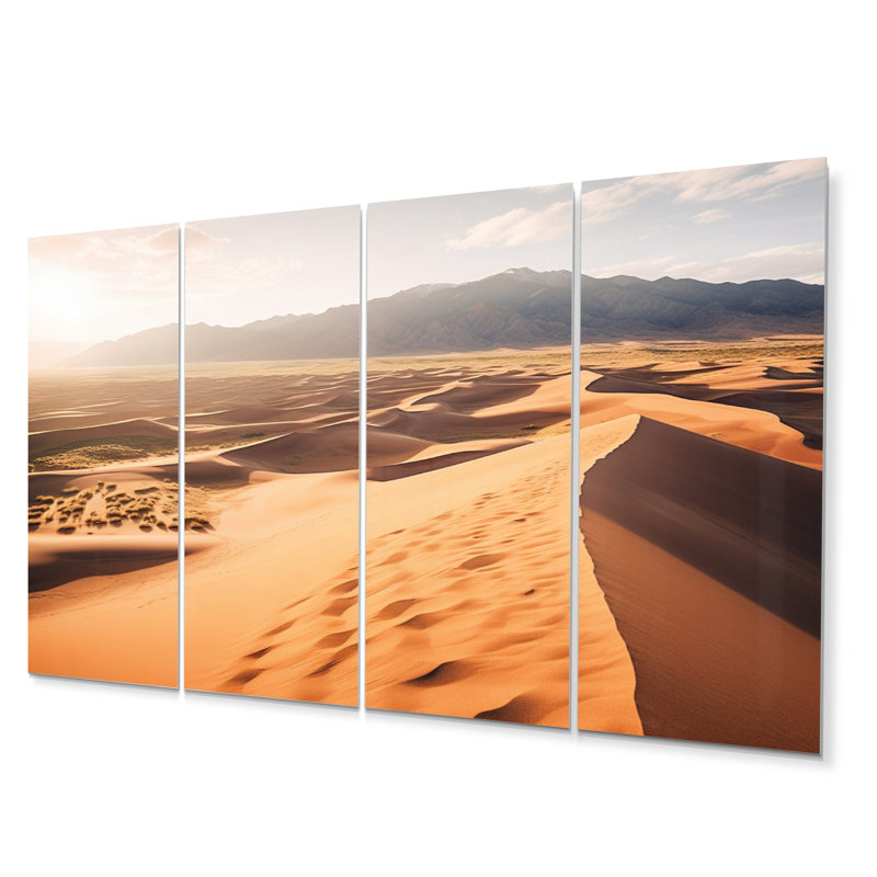 Ensemble de 4 décorations murales Colorado Wild Landscape I