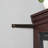 Glass Storage Display With Illuminated Feature And Movable Shelves - Dark Cherry Case Sophisticated Lighting System Quiet Door 12.53 In. Wide-416752784