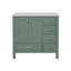 Ensemble de meuble-lavabo simple 36 po Claudett-668345571-668339372