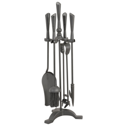 Steel Fireplace Tool Set