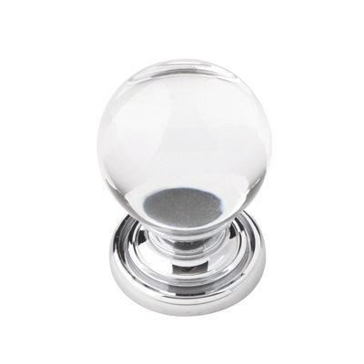 Luster 1.13" Diameter Round Knob
