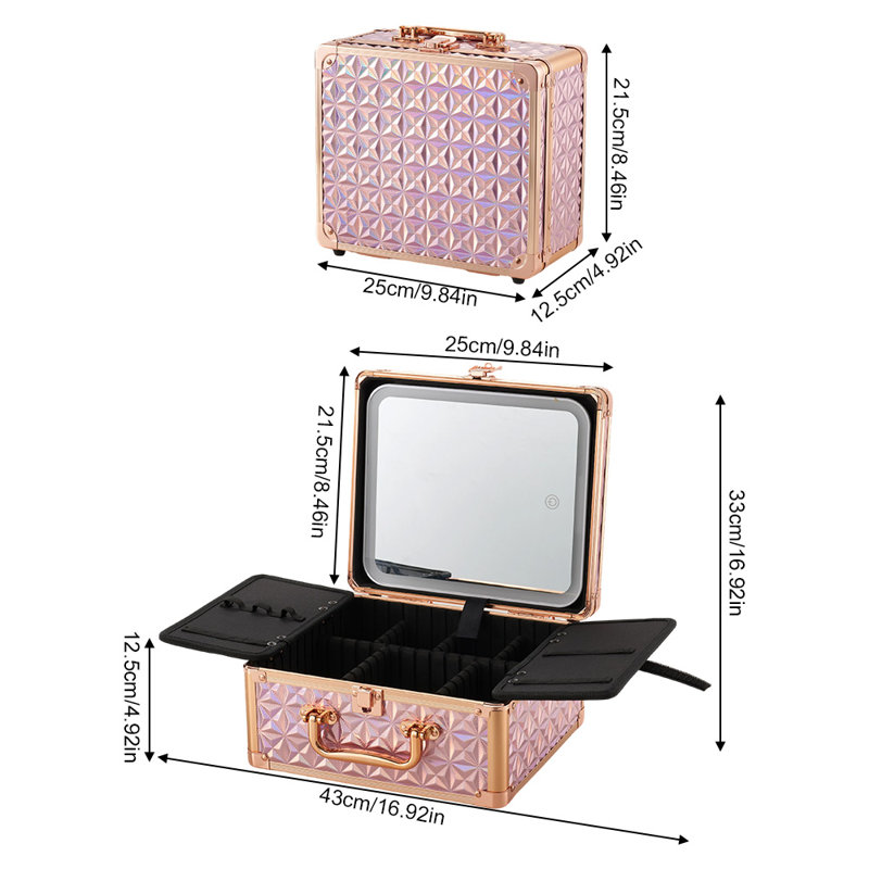 Aluminum Jewellery Box
