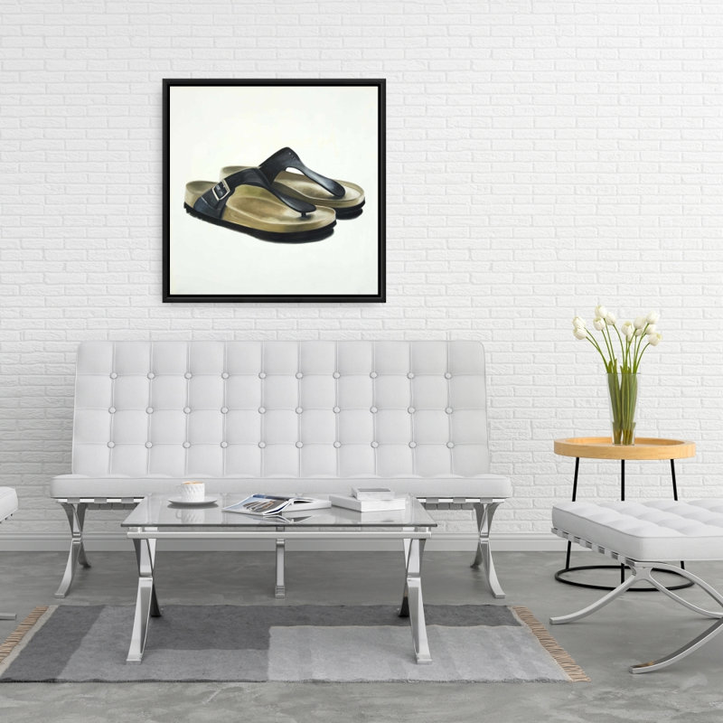 " Sandals ", 24" H x 24" W