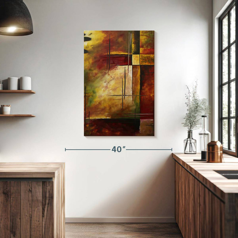 Profondeur de l'émotion II, H 39 po x l 26 po