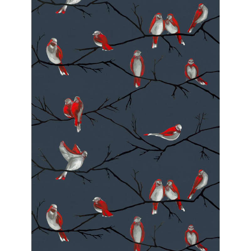 Flock of Lovebirds