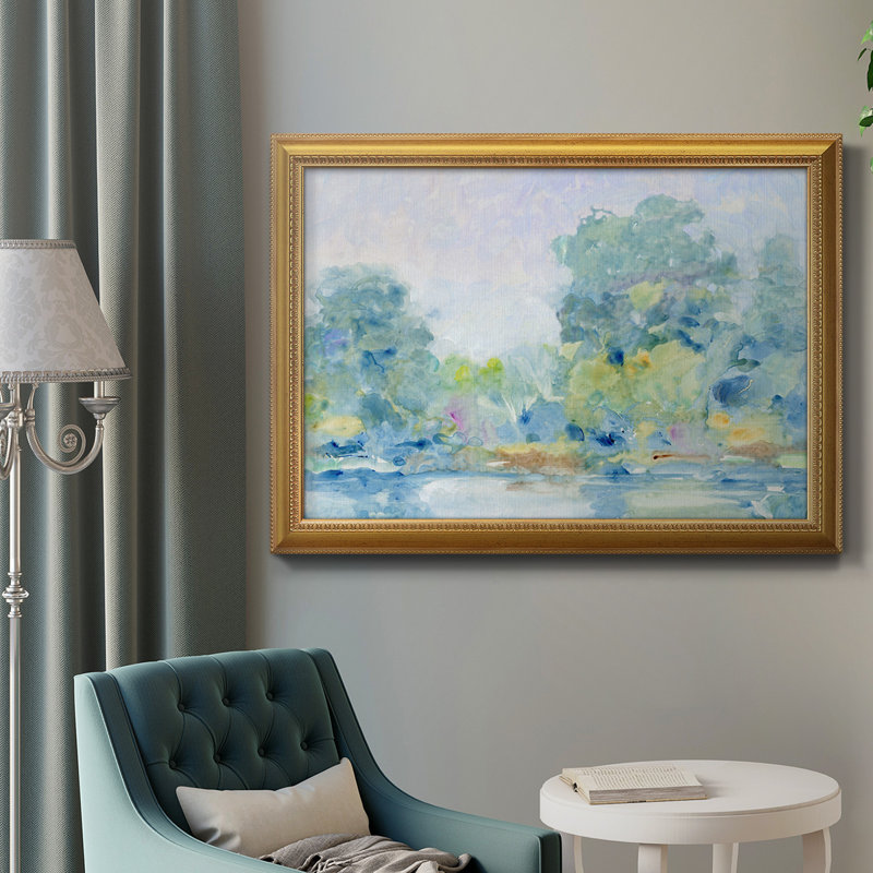 «Quiet Morning II», peinture sur toile encadrée