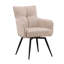 Adelise Swivel Chair Beige-307376127