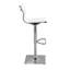 Tabouret de bar pivotant à hauteur réglable Rhett-25968734