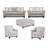 Vandy Heather Sofa Bed Living Room Set