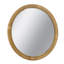 Miroir rond en rotin 31,9 po