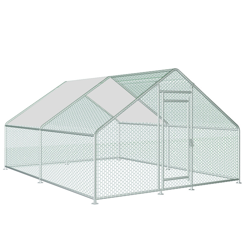 Parc à poules Dannish, H 78,74 po x l 118,11 po x P 157,48 po