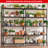 Marlia Steel Height -Adjustable Storage Rack Heavy Duty Shelving Unit-565694246-562161831