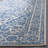 Attalia Oriental Handmade Tufted Navy/Light Gray Area Rug-1092328141