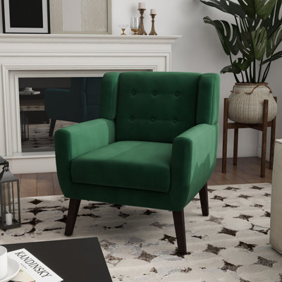 Fauteuil capitonné de 27,5 po de largeur Stephanny