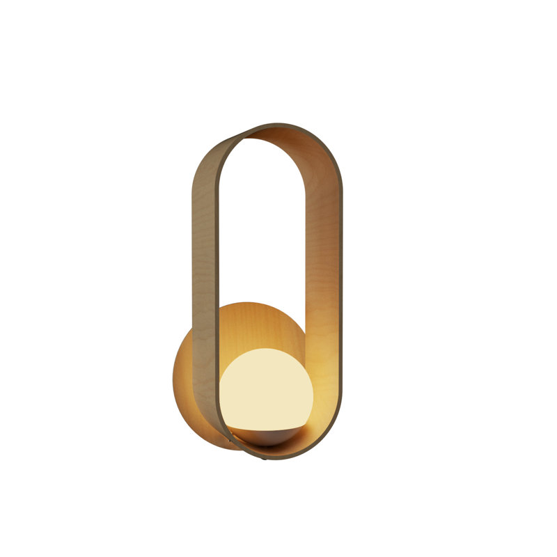 Sfera 1 - Light Armed Sconce, Maple