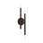 Asherah Steel Candle Wall Light-944175611