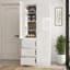 Armoire de rangement pour garde-manger de cuisine avec portes et tiroirs