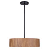 Luminaire suspendu tambour 3 lumières Angilia