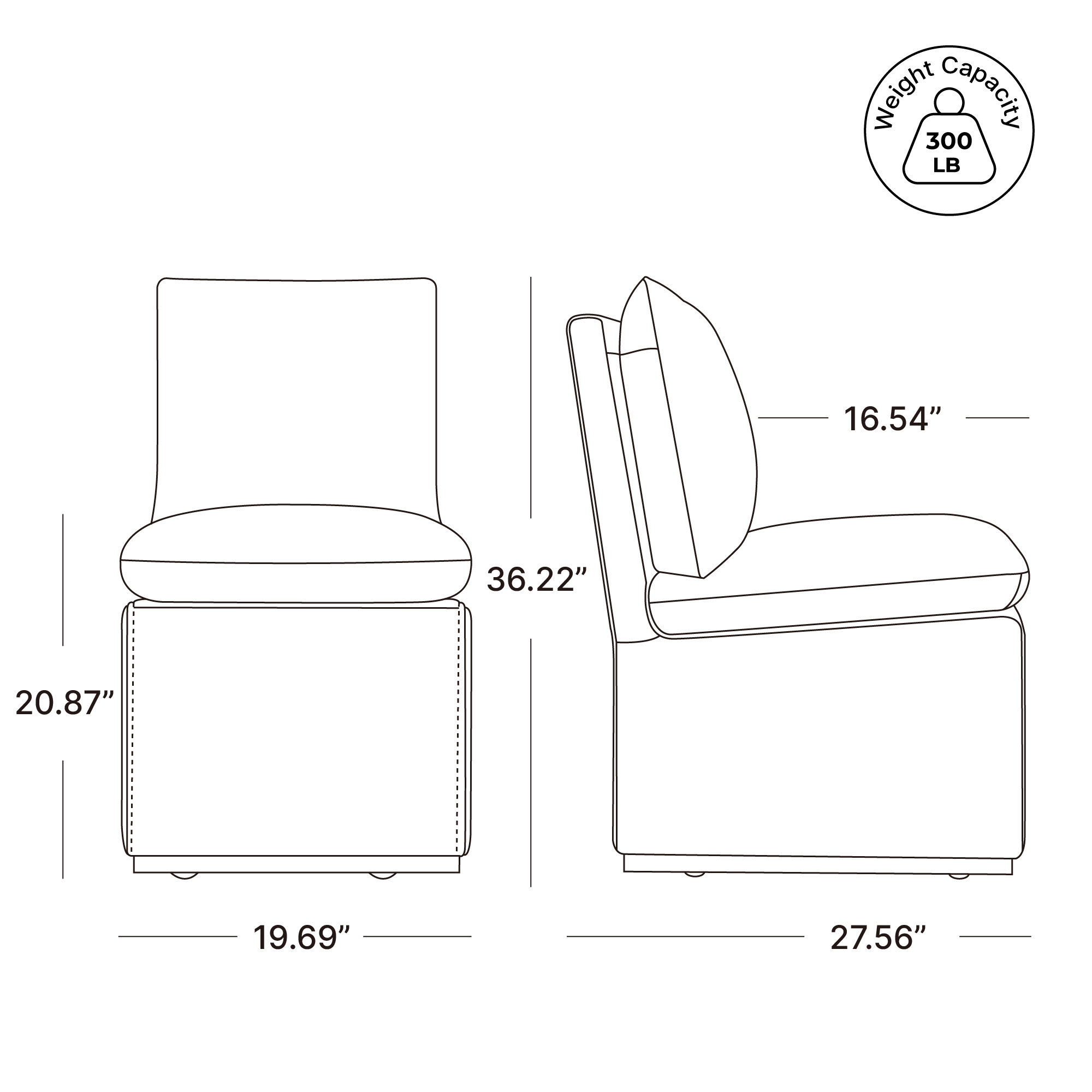 Bobbi Upholstered Dining Chair, Nathan Hemp Tweed