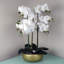 Plastic, Silk Artificial Arrangement in Planter-88685039-88685040