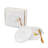 Ceramic Brie Baker & Acacia Wood Spreader Set