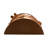 Rustic Lodge Flush Mounted Sconce