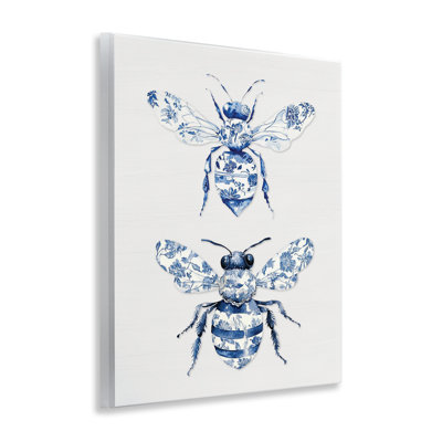 Plaque murale abeille Toile
