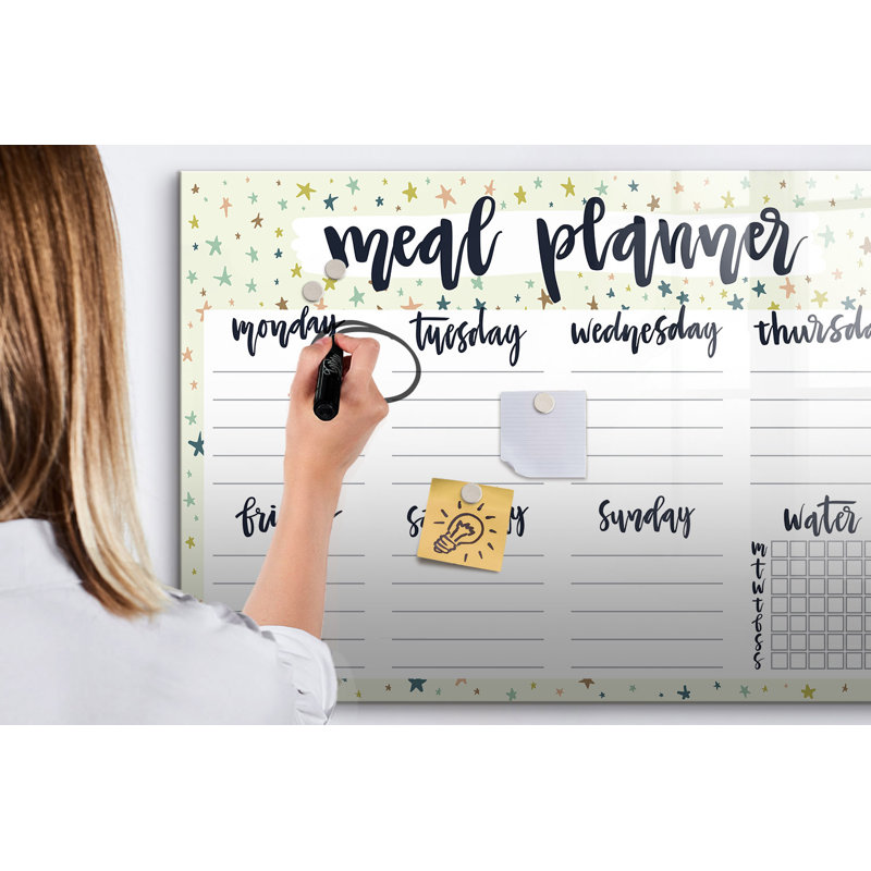 Magnetic Glass Dry Erase Board