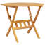 4 - Person Solid Wood Patio Dining Set Round Table